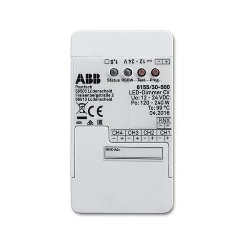 Módulo de controle para iluminação - 6155/30-500 - ABB Home and Building Automation - para ambiente interno / da linha residencial / protocolo KNX
