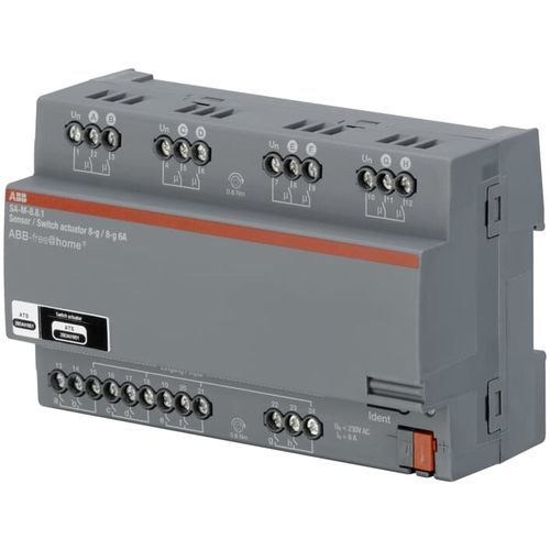 Atuador de comutação para sistema de automação residencial - SA-M-8.8.1 - ABB Home and Building Automation - em trilho DIN / da linha residencial