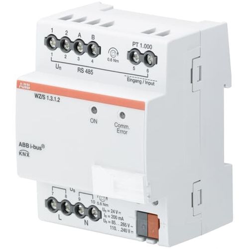 Estação meteorológica de temperatura - WZ/S1.3.1.2 - ABB Home and Building Automation - de velocidade do vento / de luminosidade / elétrica