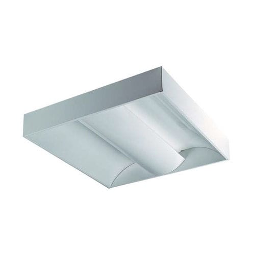 Luminária técnica saliente - ONDA - C Luce - para lâmpada fluorescente compacta / quadrada / IP20