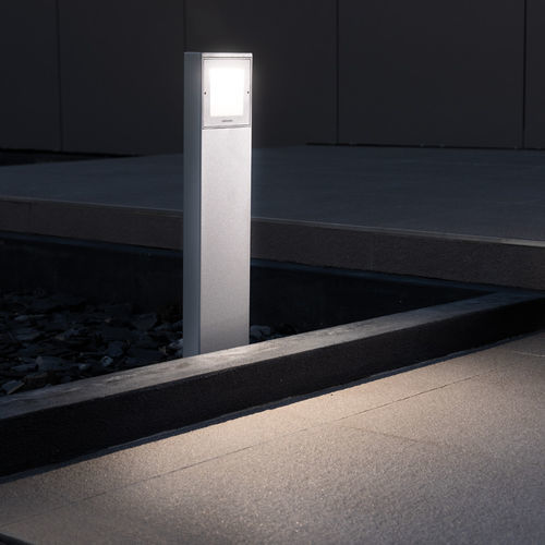 Poste balizador de iluminação de jardim - KOI 110 H 600 - Lombardo - contemporâneo / em alumínio fundido / em poliéster