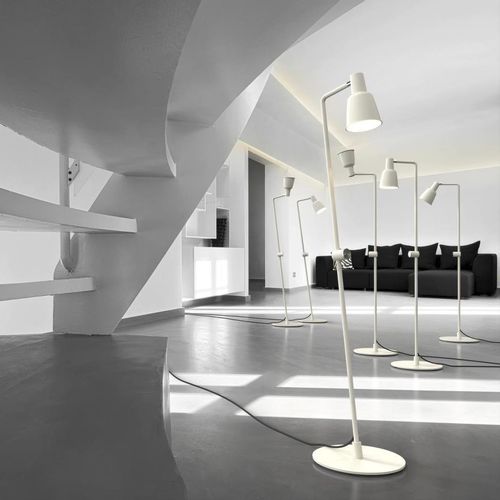 Luminária de piso - PATTON  - Nordlux - metálica / contemporânea / Wire