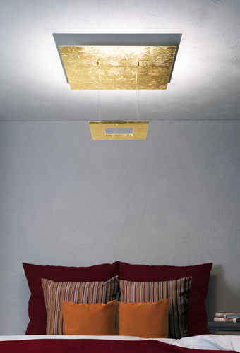 Plafon contemporâneo - ZEN: 342 808 09 - ESCALE Möbel & Leuchten - quadrado / em alumínio / de LED