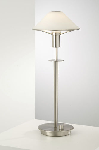 Luminária de mesa - 6514  - Holtkötter Leuchten - em vidro / em tecido / contemporânea