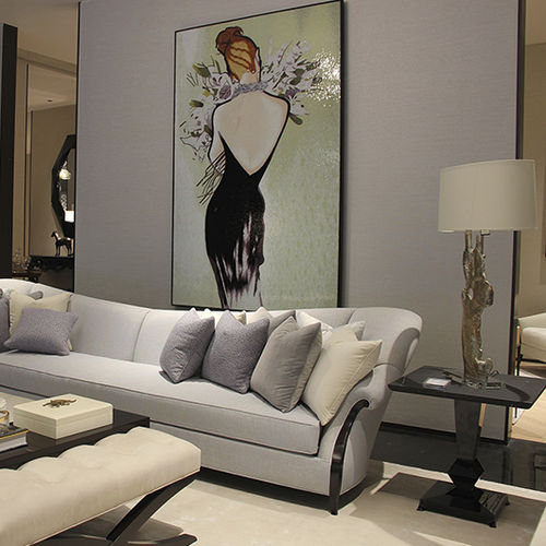 Painel decorativo de parede - 46-0365 LE BOUQUET - Christopher Guy - em vidro / colorido / da linha residencial