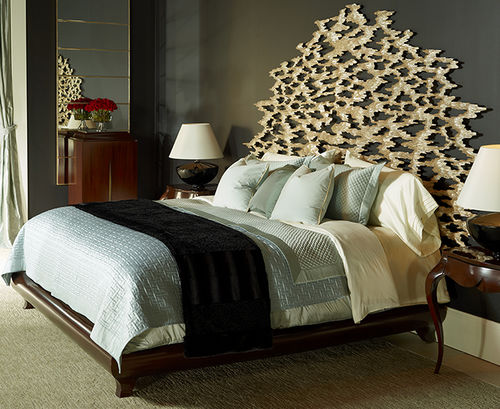 Cama king size - LA FLAMME - Christopher Guy - queen size / contemporânea / estofada