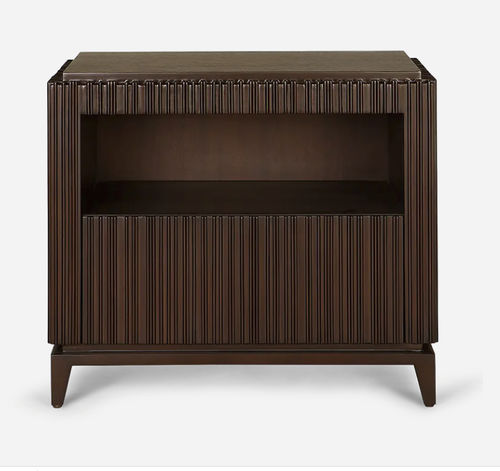 Criado-mudo contemporâneo - CHEZ HARRODS NUIT - Christopher Guy - em madeira / retangular / com gavetas