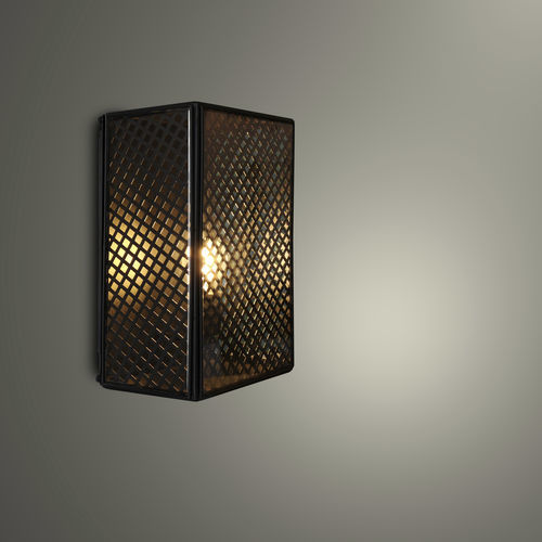 Arandela contemporânea - VANITY - Zefkilis Bros Co - Delight - para ambiente externo / metálica / em vidro