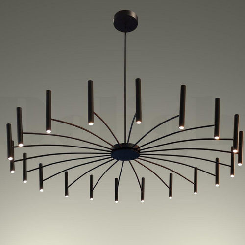 Lustre contemporâneo - Broadway - Zefkilis Bros Co - Delight - metálico / da linha comercial / 1 nível