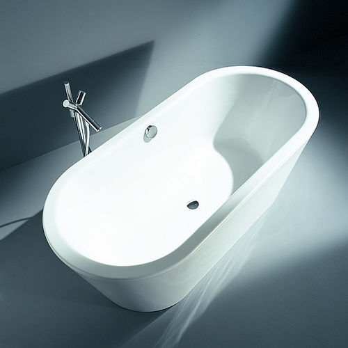 Banheira oval - 6136 - HOESCH - freestanding / em acrílico / de Philippe Starck
