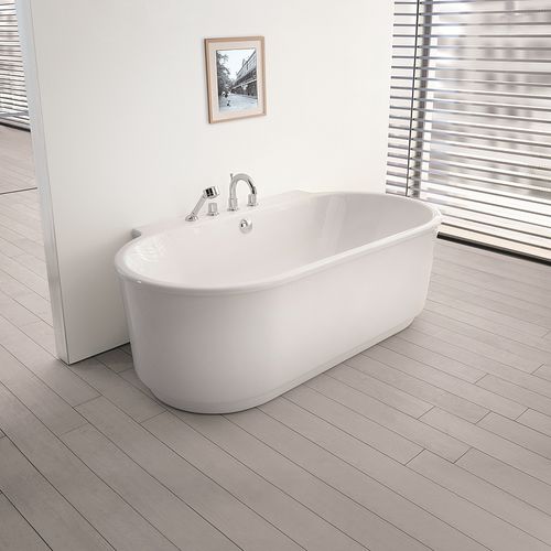 Banheira oval - FOSTER : 6478 - HOESCH - freestanding / em acrílico / branca