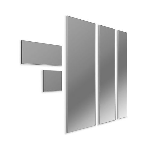 Espelho para banheiro de parede - UTE MINIMAL - CASAMANIA HORM - da linha comercial / contemporâneo / retangular