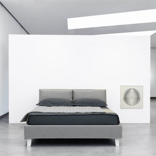 Cama de casal - BAHAMAS ALTO - CASAMANIA HORM - contemporânea / estofada / com cabeceira estofada