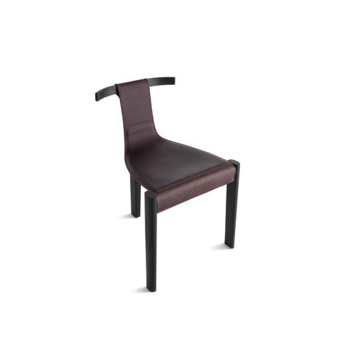 Cadeira minimalista - PABLITA - CASAMANIA HORM - para ambiente interno / em carbono / em aço