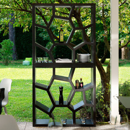 Estante modular - OPUS INCERTUM - CASAMANIA HORM - de design original / em polipropileno / para ambiente externo