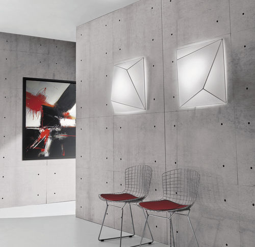 Arandela contemporânea - UKIYO - AXO Light - para ambiente interno / metálica / em tecido