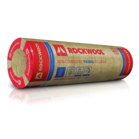 Isolamento termoacústico - 180900 - ROCKWOOL - em lã de rocha / em lã mineral / em rolo