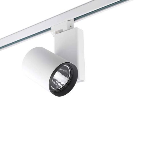 Spot de trilho de LED - MACH 3 MEDIUM - Leds-C4 - redondo / em alumínio / em vidro
