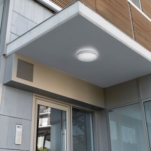 Plafon contemporâneo - OPAL - Leds-C4 - redondo / em policarbonato / em ABS