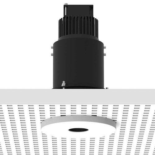 Downlight de embutir - PHOS 85 compact - Derksen Lichttechnik - de LED / redondo / IP20