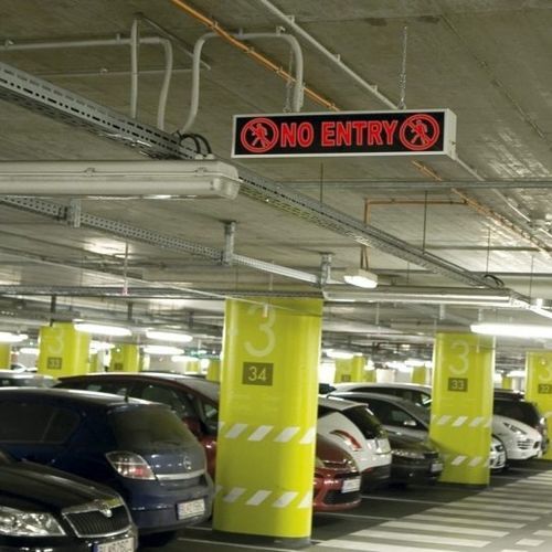 Sinalética de segurança para garagem - SIGNALUX - Sec