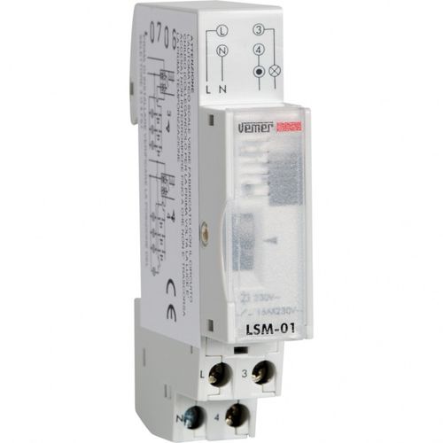 Temporizador eletromecânica - LSM-01 - VEMER - para escada / para trilho DIN