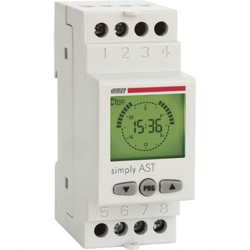 Interruptor crepuscular para trilho DIN - SIMPLY AST - VEMER