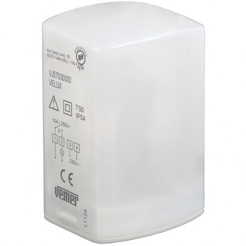Interruptor crepuscular de parede - VELUX - VEMER - para instalação em poste