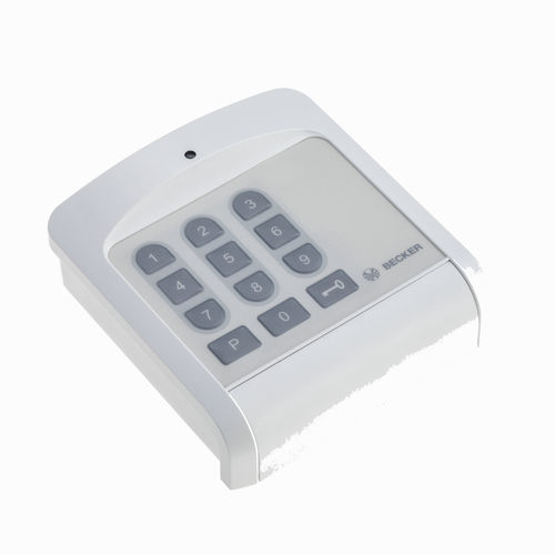Teclado de controle para sistema de automação residencial - EC513 - Becker-Antriebe - de parede