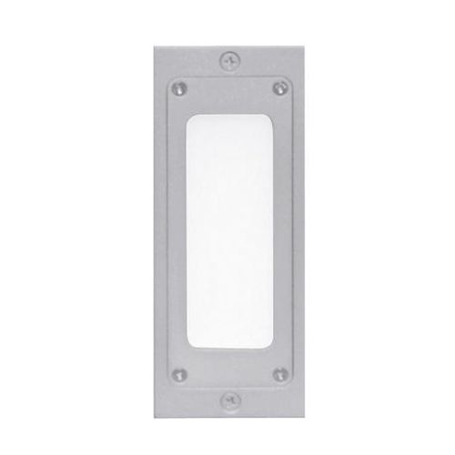Arandela contemporânea - STONE - psmlighting - para ambiente externo / em alumínio / retangular