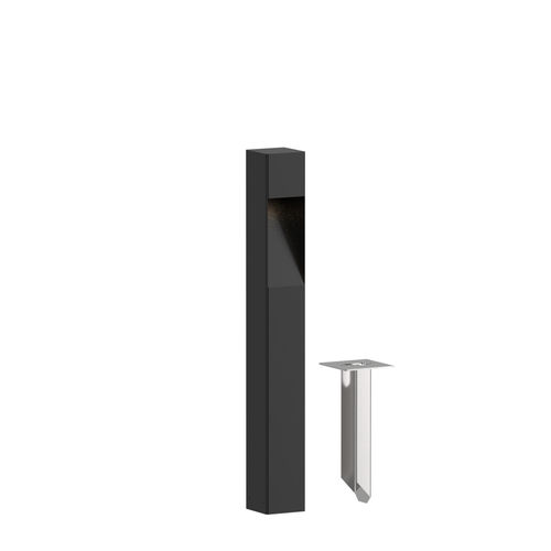 Poste balizador de iluminação de jardim - RUBY | T1739.650 - psmlighting - contemporâneo / em aço inoxidável / de LED