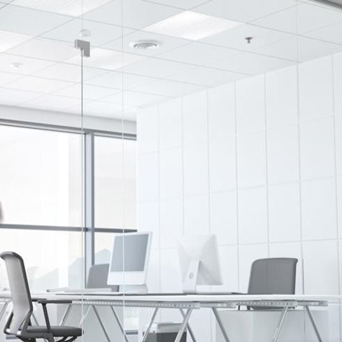 Luminária de embutir no teto - 2 600 DDP OP 840 IR ELC - ESYLUX - de LED / quadrada / IP20