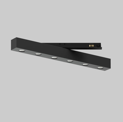 Spot de trilho de LED - GIRA - XAL - linear / retangular / em alumínio