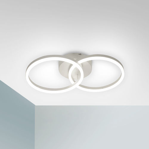 Arandela contemporânea - GIOTTO - Fabas Luce - para ambiente interno / metálica / de metacrilato