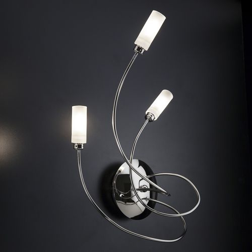 Arandela contemporânea - FREE SPIRIT - METAL LUX - para ambiente interno / em vidro / metálica