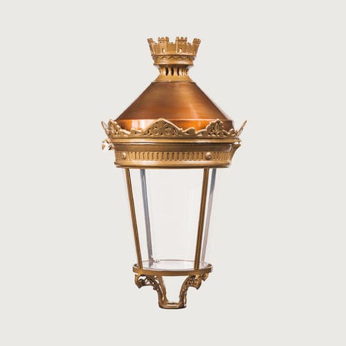 Arandela clássica - RUE DE LA PAIX - LENZI - para ambiente externo / em aço inoxidável / em bronze