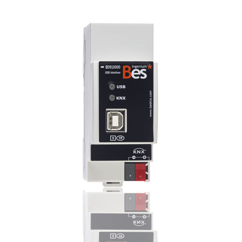 Módulo de interface em trilho DIN - USB-K - Ingenium - BES KNX - protocolo KNX / USB
