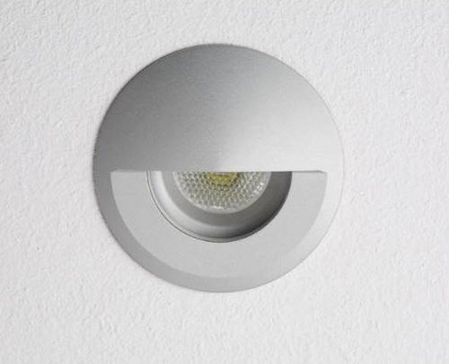 Arandela contemporânea - LUNA - Engi Lighting - para ambiente interno / em alumínio anodizado / em vidro