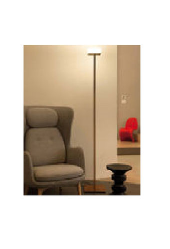 Luminária de chão sem pé - SOTTILE - Engi Lighting - em aço pintado / em vidro / contemporânea