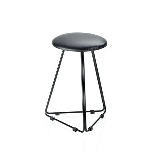 Banqueta para chuveiro com base metálica - DW 71 - Decor Walther Einrichtungs GmbH - branca / preta