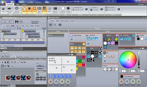 Software de controle de iluminação -  SUNLITE SUITE 2  - Nicolaudie Europe - para estrutura de concreto