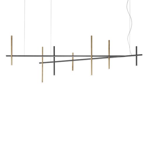Pendente - MIU 656/7SL - iDL - metálica / contemporânea / Wire