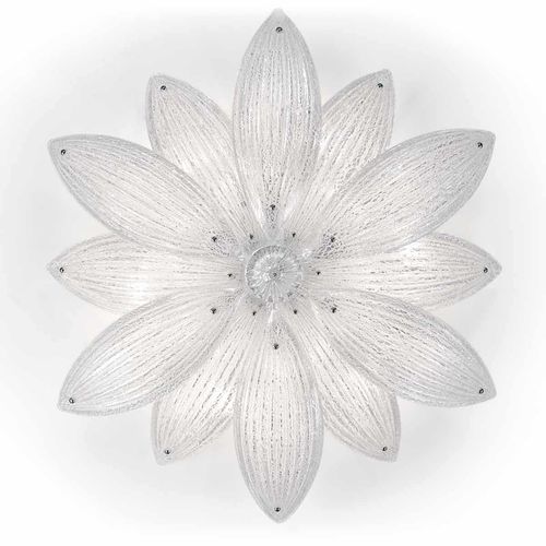 Plafon contemporâneo - PARADISE 430/65PF - iDL - redondo / em vidro de Murano / metálico