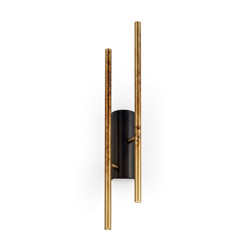 Arandela moderna - MIU 656/2A - iDL - para ambiente interno / metálica / linear