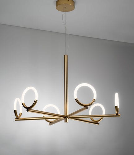 Pendente - LOOP - iDL - metálica / contemporânea / Wire