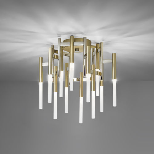 Lustre contemporâneo - EKLE 668/12PF - iDL - em acrílico / metálico / 1 nível
