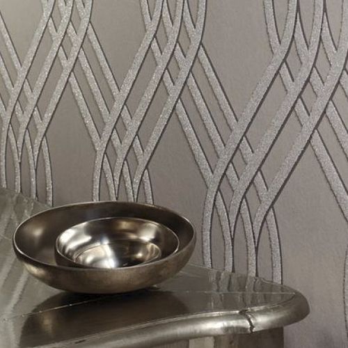 Papel de parede contemporâneo - SHIMA : ARIOSO - ROMO - estampado / efeito de tecido / violeta