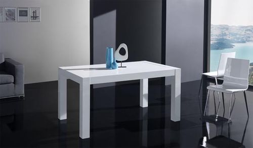 Mesa de jantar contemporânea - NELA  - Tadel Grup - em madeira laqueada / retangular / da linha residencial