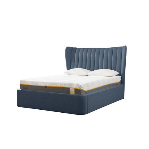 Cama king size - Horton Ottoman - TEMPUR - contemporânea / estofada / com cabeceira