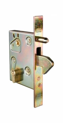 Fechadura mecânica - GANCIO  - AGB - Alban Giacomo Spa - para porta de correr / de 1 ponto / de embutir